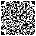 QR code with B & S Fence contacts