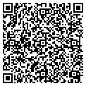 QR code with L C A H contacts