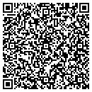 QR code with B & V Auto Center contacts