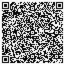 QR code with V & V Hair Salon contacts
