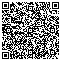 QR code with R & V Fultz contacts