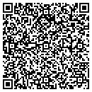 QR code with R and V Siding contacts