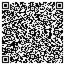 QR code with H Sadeghi MD contacts