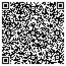QR code with T L H Printing contacts