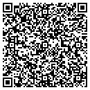 QR code with S & S Fabrics contacts