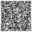 QR code with D E & J Service contacts