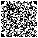 QR code with F & D Vending contacts