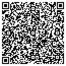 QR code with P J P Garage Doors & Openers contacts