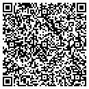 QR code with E T Fencing contacts