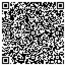 QR code with G & E Septic Service contacts
