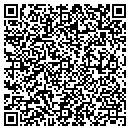 QR code with V & F Painting contacts