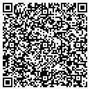 QR code with R Rosendale Custom contacts