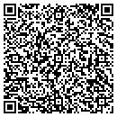 QR code with P & R Asphalt Paving contacts
