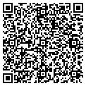 QR code with P & K contacts
