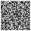QR code with P & E Promotions contacts