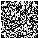 QR code with E & M Design contacts