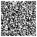 QR code with H&F Construction Inc contacts