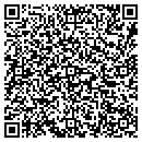 QR code with B & F Auto Service contacts