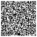 QR code with H & H Driving School contacts