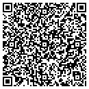 QR code with E White Iron contacts