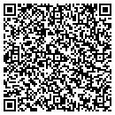 QR code with P Savage & Sons Trucking Inc contacts
