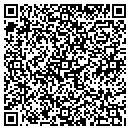 QR code with P & E Properties Inc contacts