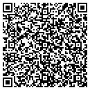 QR code with M & K Excavating contacts