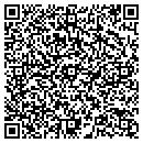 QR code with R & B Typesetting contacts