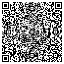 QR code with 3 West Pizza contacts