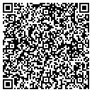 QR code with E & B Lunch contacts
