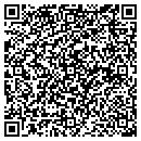 QR code with P Margeotes contacts