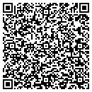 QR code with T K Tiling contacts