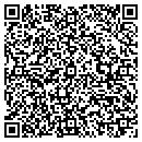 QR code with P D Security Systems contacts