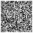 QR code with P V P Maintenance Corporation contacts