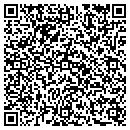 QR code with K & J Newstand contacts