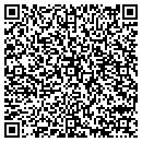 QR code with P J Cabinets contacts