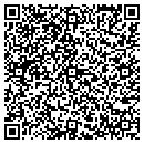 QR code with P & L Electric Inc contacts