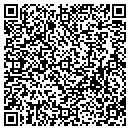 QR code with V M Display contacts