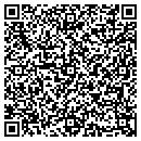 QR code with K V Greatrex MD contacts