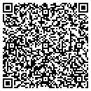 QR code with P Appleton Electric Co contacts