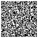 QR code with B Slade Rn contacts