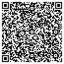 QR code with B & K Alterations contacts