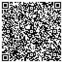 QR code with D E Jones contacts