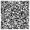 QR code with C & R Bus Co contacts