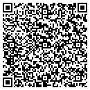 QR code with P & R Mechanical contacts