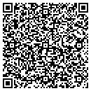 QR code with 3-Js Trucking Inc contacts