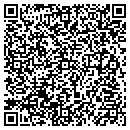 QR code with H Construction contacts