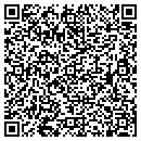 QR code with J & E Video contacts