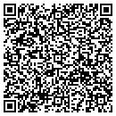 QR code with C & F Inc contacts