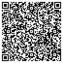 QR code with E & W River contacts